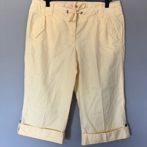 𝅺j Crew Weathered Chino Classic Twill Size 6 Capri